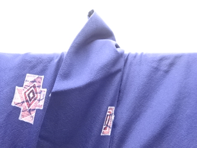  大正ロマン　抽象模様着物